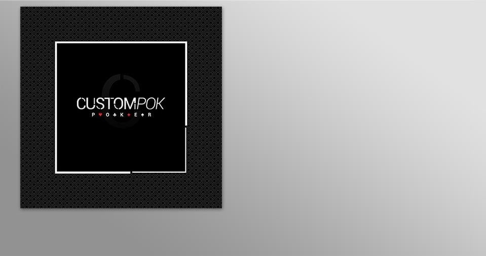 Tapis de poker CUSTOMPOK carré