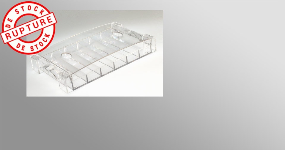 Rack transparent - 300 jetons