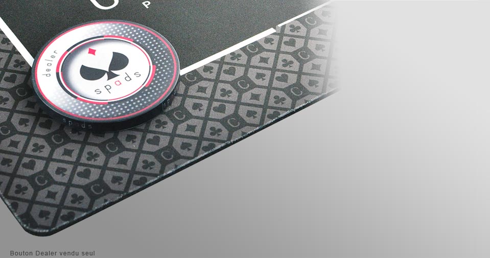 Bouton Dealer SPADS Noir
