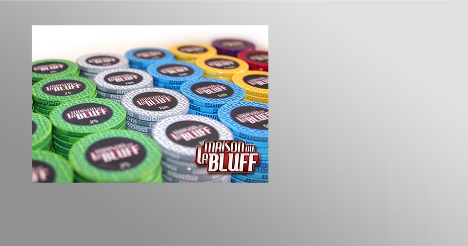 Jeton de poker personnalisé en céramique