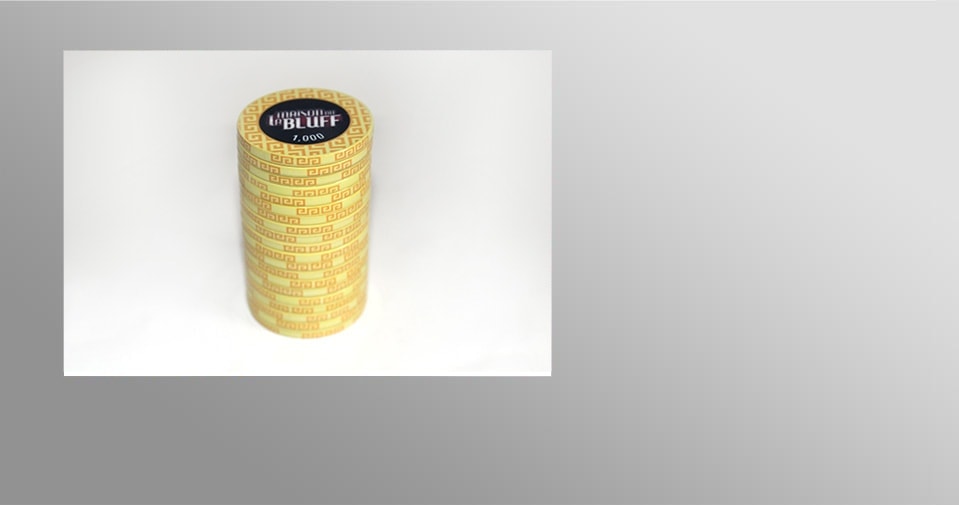 20 Jetons la maison du bluff 5 de valeur 1 000