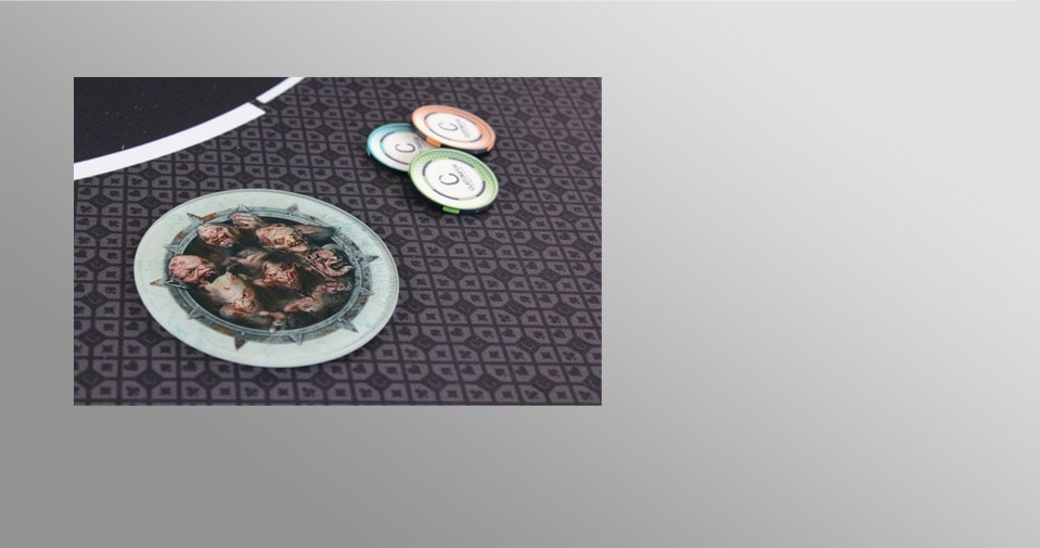 Bouton dealer Orcs de grande taille