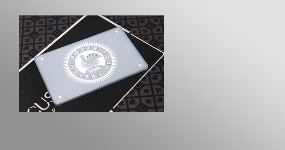 Plaque en céramique French Poker Tour 25000