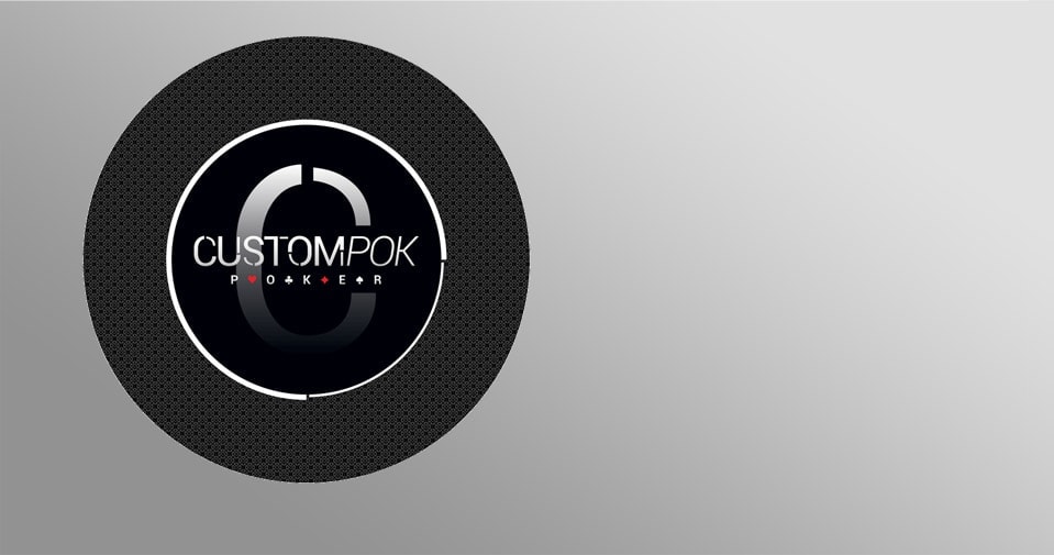Tapis de poker CUSTOMPOK rond