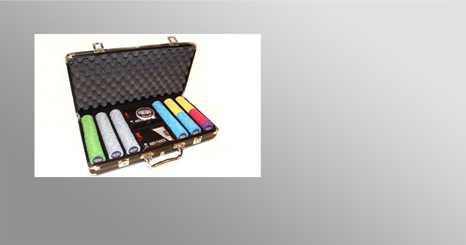 Malette de poker LMDB 5 - 300 jetons