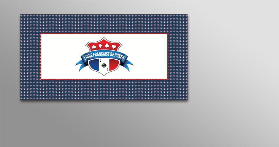 Tapis de poker a personnaliser rectangulaire