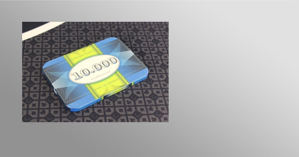 Plaque de poker XL personnalisable